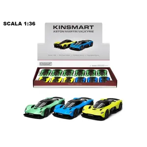 Kinsmart Aston Martin Valkyrie 1:36, Coche de Juguete Coleccionable de Metal Fundido a Presión con Función de Retroceso - Product Image 3