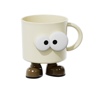 <b>Little</b> <b>Table</b> Boy Mouthwash Cup Cartoon Design Portable Thickened Large Capacity Plastic Cup For Daily Use - Product Image 1