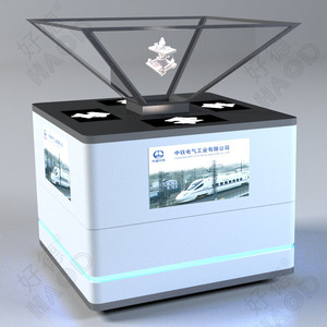 Tạo ảo ảnh ba chiều quyến rũ Kim tự tháp ba chiều 270 độ cho các sự kiện triển lãm - Product Image 1