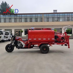 Camion pulvérisateur d'eau à trois roues à essence efficace, petit chariot mobile de pulvérisation d'eau pour le contrôle de la poussière <span class=keywords><strong>sur</strong></span> les chantiers de construction - Product Image 4