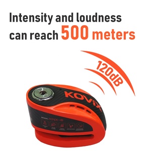<span class=keywords><strong>Kovix</strong></span>-cerradura de disco antirrobo para bicicleta eléctrica, dispositivo de alarma IP67 de 120dB, resistente al agua, para Scooter y motocicleta - Product Image 3