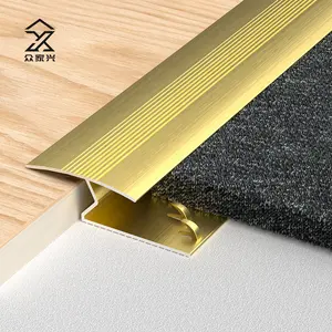 Free Sample Flooring Accessories Flexible Metal Tile Carpet Edge Trim Stairs Aluminium