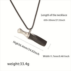 Mindful Breathing Training Focus Aid Collier pour arrêter de fumer et outil de vapotage Collier respiratoire avec filtre en coton - Product Image 4