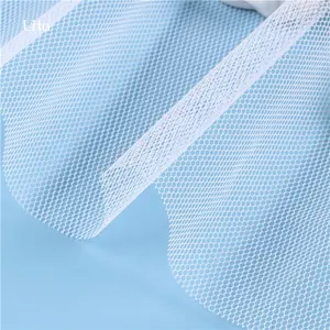 Tissu tulle rigide classique 100% Polyester, étoffe 50 m pour décoration de robe, jupon, rouleaux, jupe, tissu Tulle