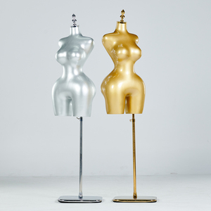 <span class=keywords><strong>Mannequin</strong></span> <span class=keywords><strong>Femme</strong></span> Grand <span class=keywords><strong>Buste</strong></span> Grandes Hanches Forme de Robe Tissu Demi-Corps Curvy BBL Taille Plus Mannequins Brésiliennes Féminines - Product Image 4