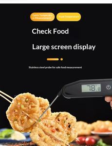 Termómetros Digitales para Carne al por Mayor para Cocinar - Termómetro de Alimentos de Lectura Instantánea y Calibración - Product Image 6