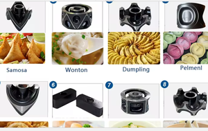 Máquina multifuncional para pulir Pierogies/<span class=keywords><strong>Mandu</strong></span> Korean Dumpling Molding Making /Japanese Crispy Gyoza - Product Image 6