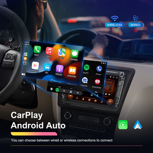 Radio Estéreo para Auto Podofo de 8'' con 2+64GB, Android, Doble DIN, CarPlay, Android Auto, GPS, WiFi, FM, RDS, EQ para VW/SAGITAR/JAT - Product Image 2