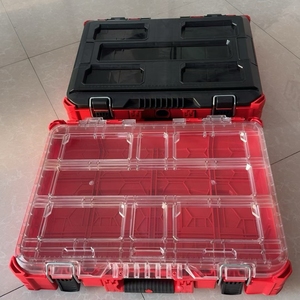 <span class=keywords><strong>Milwaukee</strong></span> <span class=keywords><strong>Caja</strong></span> de herramientas apilable Milwaukeee con ruedas, tipo tirador, con ruedas, de plástico. - Product Image 2
