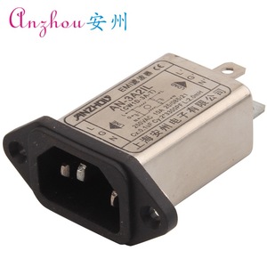 ตัวกรอง EMI ของอันโจว รุ่น AN-3A2IL 3A ช่องเสียบ IEC สำหรับลดสัญญาณรบกวนในสายไฟ - Product Image 1