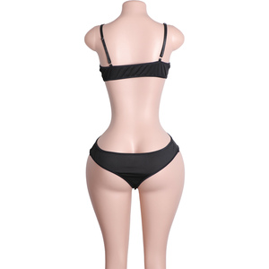 ชุดเต้นรำแบบโลหะ ชุดชั้นในแบบสตริปเปอร์ ชุดบอดี้สูทแบบแปลกใหม่ ชุดคลับแวร์ ชุดเต้นรำ ชุดแสดงบนเสา ชุดคอสตูมไนต์คลับ - Product Image 6