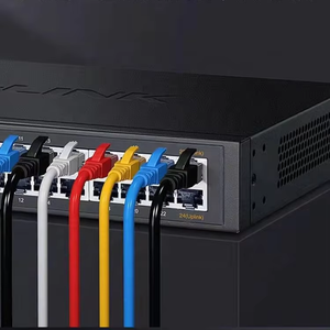 Câble de raccordement RJ45 DENIXI UTP 24AWG Cat5/Cat5e - Câble <span class=keywords><strong>Ethernet</strong></span> <span class=keywords><strong>rapide</strong></span> 10/100 Mbps pour la maison/le bureau - Product Image 5