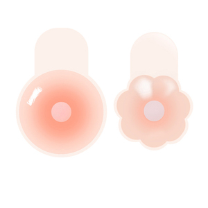 Couvre-mamelon adhésif en Silicone <span class=keywords><strong>mickey</strong></span>, 5 paires, couvertures pour mamelon, plates, réutilisables pour femmes - Product Image 1