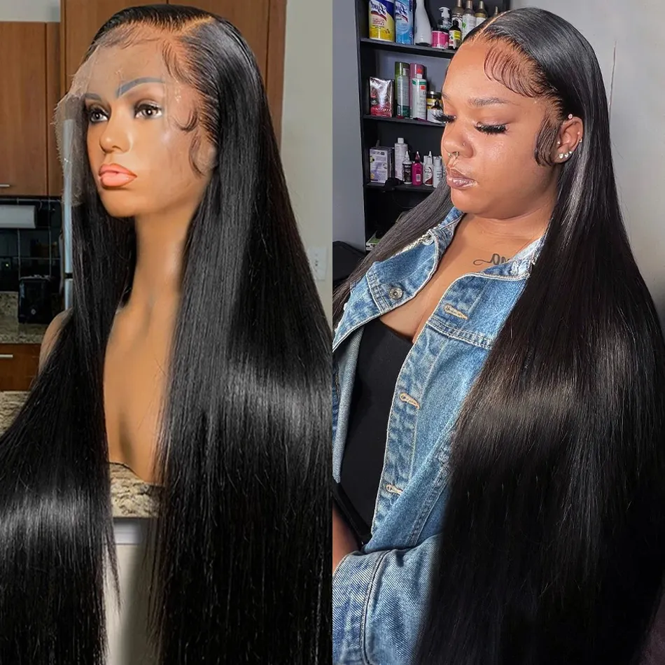 Fuxin Glueless Lace Front Wigs with Baby Hair Raw Vietnamese Hair Hd Lace Frontal Wig Vendor Human Hair Wigs for Black Women
