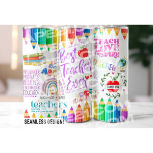 Vasos Térmicos para Profesores con Tapa y Pajita de 20oz - Product Image 4