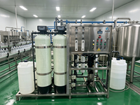 Système de filtration d'eau par osmose inverse compact 250L/H, machine RO commerciale