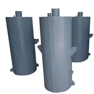 除尘器、消音器、排烟管可通过水泥厂消音器、罗茨鼓风机消音