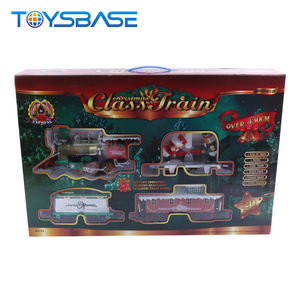 Set Ferroviario Musicale Elettrico per Bambini con Trenino Giocattolo e Suoni Natalizi - Product Image 6