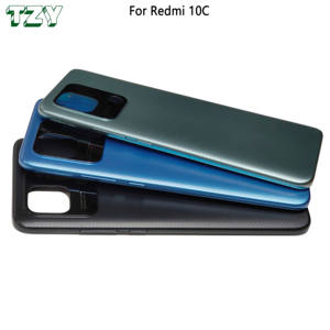 Coperchio posteriore della batteria porta posteriore in vetro posteriore custodia di ricambio per <span class=keywords><strong>Xiaomi</strong></span> <span class=keywords><strong>Redmi</strong></span> <span class=keywords><strong>10C</strong></span> custodia posteriore della batteria - Product Image 4