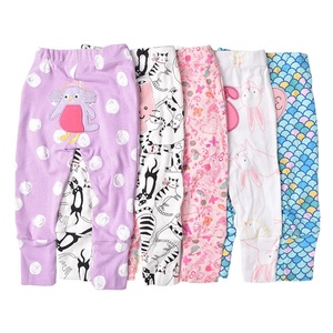 Pantalones para Bebés y Niños Pequeños, Diseño Mixto, 5 Piezas/Paquete, Pantalones para Bebés Recién Nacidos - Product Image 1
