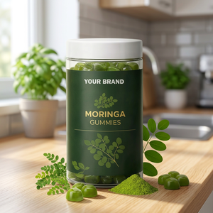 High Grade Moringa Gummies Soft <b>Chewy</b> Candy Plant Based Herbal Product Premium Quality Bulk Packaging Supply - Product Image 4