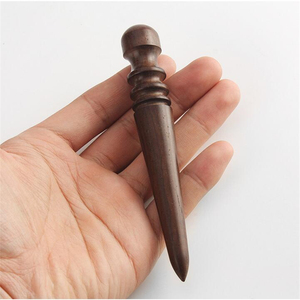 ホットセールレザーエッジバーニッシャーDIY手作りレザーカーフトサンダルウッドレザー研磨ツールウッドポリッシングスティック - Product Image 5