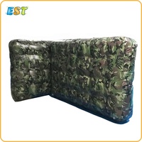 Cible de tir, barrière de paintball, bunkers de paintball gonflables pour l'entraînement en plein air