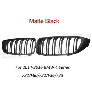 2x Parrilla Delantera Doble de Estilo M4 para BMW F32 F33 F36 F80 F82 2013-2018 Cabriolet Coupe 425i 430i 440i 435i - Product Image 3
