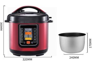 <span class=keywords><strong>Olla</strong></span> a presión eléctrica de acero inoxidable <span class=keywords><strong>Presto</strong></span> 6L al por mayor, electrodomésticos grandes de alta calidad para el hogar y el hotel - Product Image 2