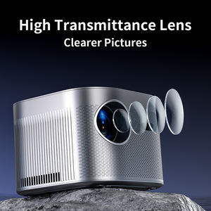 Home-study miniprojector, slimme projector, Full HD, Wifi, Bluetooth, games, mobiele telefoon, tv, Android, educatieve interactieve projector - Product Image 4