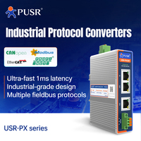 Convertidor de Protocolo de Bus de Campo Industrial PUSR EtherCAT/PROFINET/CANopen Modbus RTU/TCP Sin Codificación Aplicaciones de Automatización USR-PX