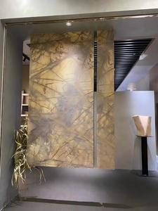 Panneaux muraux en pierre naturelle ultra-fins, légers et flexibles pour l'extérieur des villas, décoration moderne 3D, salle de bain, atelier - Product Image 2