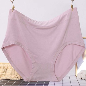 L-5XL femmes obèses Plus culottes 200 livres grande taille taille haute Modal femmes âgées moyennes personnes âgées mère Shorts - Product Image 5