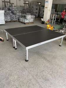 سعر تنافسي في الهواء الطلق 1M x 2M الألومنيوم منصة المرحلة مربع الحديد والزجاج المواد مع شهادة توف البليت التعبئة - Product Image 3