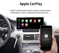 Unité principale de voiture autoradio Android de 10.25 pouces Navigation GPS pour Audi Q7 2005-2015