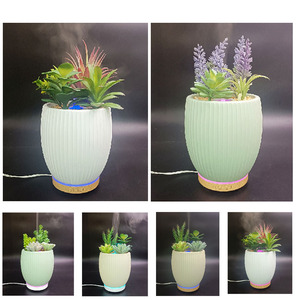 Nuovo <span class=keywords><strong>umidificatore</strong></span> da tavolo con diffusore di aromi ad ultrasuoni simulato innovativo con luce a led 100ml - Product Image 3