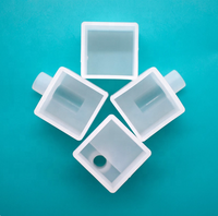 Embout en silicone pour tube néon personnalisé en gros, 20*20, sortie droite et latérale, embout de queue