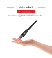 Adaptador WiFi USB de doble banda de 600Mbps, antena AC600 de 2,4 GHz y 5GHz para PC, Mini ordenador, receptor de tarjeta de red inalámbrico 802.11b/n/G/AC