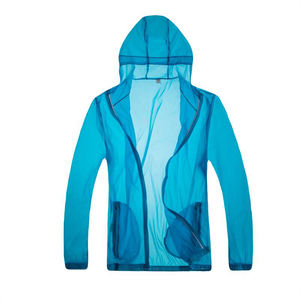 Chaqueta Deportiva de Manga Larga para Hombre y Mujer, Transparente, de Secado Rápido, Protección Solar, Delgada, con Capucha, de Spandex/Poliéster - Product Image 6