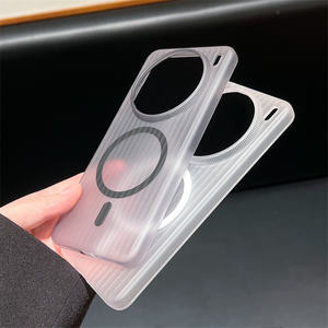 Coque de téléphone transparente anti-chute magnétique effet peau pour Oppo Find X9/X9pro/X8/X8 Ultra/<span class=keywords><strong>X7</strong></span> Ultra/Reno 14 13 Pro, coque ondulée - Product Image 6