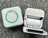 Imprimante thermique de poche portable C15, mini imprimante sans fil BT 203 DPI, impression de photos, d'étiquettes, de mémos, de questions incorrectes avec câble USB