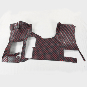 OEM Factory Customized Special Size Leather Truck Heavy-duty Tractor <strong>Car</strong> Floor Mat Suitable for German MAN Renault Truck <strong>Scania</strong> - Product Image 1