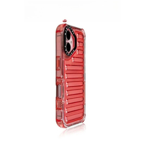 Casing iPhone 17 Pro Max Transparan Hijau Kapsul Bantalan Udara Anti Benturan Kompatibel Dengan Casing Ponsel iPhone 16 15 14 13 12
