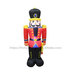 Đồ Trang Trí Giáng Sinh Bơm Hơi 180Cm, Đồ Trang Trí Giáng Sinh Bơm Hơi Nutcracker Trong Nhà Ngoài Trời