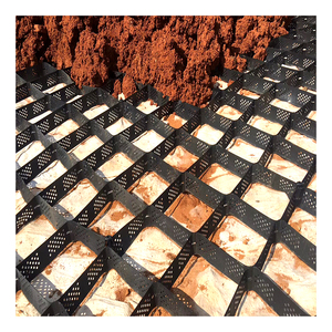 Hdpe Plastic Geocelbodemstabilisator Voor Snelwegconstructie 3d Modelontwerp Keermuur Grind Betonnen Grasstravers - Product Image 1