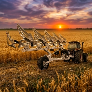 Arado Reversible de Control Hidráulico Semi-Montado de Servicio Pesado Serie <span class=keywords><strong>Pioneer</strong></span> para Arado Profundo en Grandes Fincas - Product Image 1