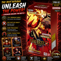 Jeu de cartes ONE PIECE PRB-02 Premium Booster Box Édition japonaise |   Scellé en usine |   Cartes Manga Rares