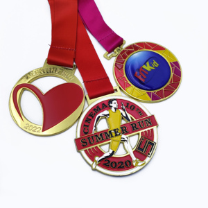 Vente en gros, médaille en métal personnalisée, Marathon, course, Baseball, Taekwondo, Foot Ball, médaille - Product Image 5