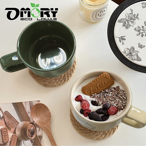 Mug en céramique OMORY 270ML de marque taïwanaise fiable, design original, tons terreux, pour le bureau, la maison, le café - Product Image 5