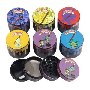 New Arrival Designer Luxury Grinder Custom Logo Wholesale Tobacco Bongo Smoke Accessories Metal Herb Grinder